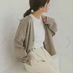 DOORS 200日ニット Vネックカーディガン