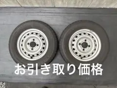 軽バン軽トラ ダイハツ DUNLOP 145R12 6PR 2本送料込 DEVのサムネイル
