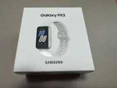 【新品・開封済み】Samsung Galaxy Fit3 シルバー