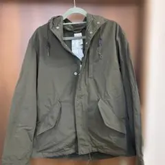 最終値下げ BACK NUMBER 新品未使用マウンテンパーカー L オリーブ