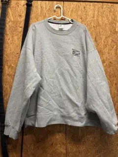 NIKE x STUSSY クルーネック スウェット グレー L - メルカリ
