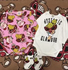 新品タグつき　ヒステリックミニ  テディ　カモフラ　モノグラム HYSTERIC MINI（ヒステリックミニ）の「TEDDY MINI MONOGRAM総柄ギフト