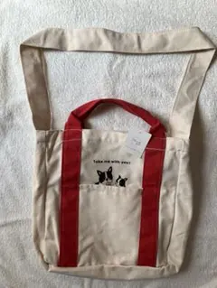 フレンチブルドッグ トートバッグ 2WAY