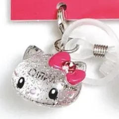 USJ ハローキティ めじるしアクセサリー めじるしチャームセット　濃いピンク