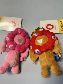 万博　ミャクミャク　ボールチェーンマスコット（推しカラー、日焼け）