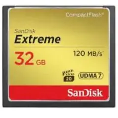 SDCFXSB-032G-J61 Extreme コンパクトフラッシュ 32GBのサムネイル
