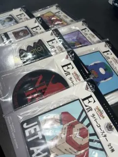 2日間限定 エヴァンゲリオン 1番くじ ラバーコースター 8個セミコンプリート