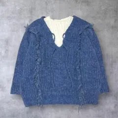 ローリーズファーム　フリンジニット　2wayトップス　カットソー　おまとめ2点