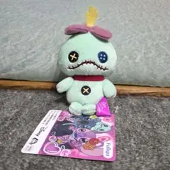 ディズニー スティッチ ぎゃるKAWAふぉとカラビナ付きぬいぐるみ スクランプ