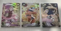 【英語版美品】KAYOU NARUTO SSR ナルト　サクラ　サスケ　セット 英語版美品】KAYOU NARUTO SSR ナルト サクラ サスケ セット - メルカリ