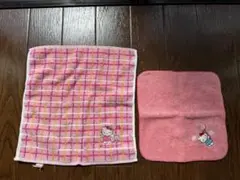 ハローキティ　ハンカチ2枚セット