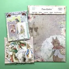 海外　ピーターラビット　素材セット