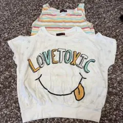 Lovetoxic ノースリーブ・Tシャツ Sサイズ