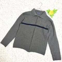 【RANDOM HOUSE】ニットカーディガン　フルジップ　アウター　メンズ　M