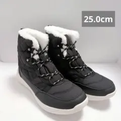 ♦25.0cm スノーブーツ レディース 防水 防滑 長靴 防寒 ショートブーツ