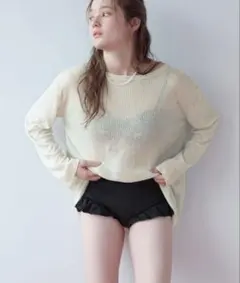 レディース セパレート水着 ビキニ ブラックのサムネイル