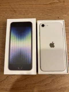 ともさん専用　iPhone SE (第3世代) ホワイト バッテリー容量97%