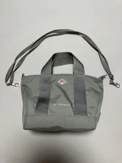 DANTON 2way小さめトートバッグ ライトグレージュ