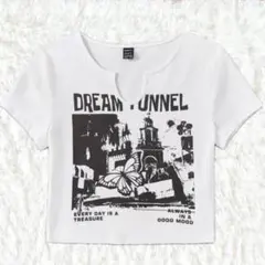 グラフィック Tシャツ 半袖 チビT y2k 春夏