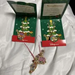 ディズニーストア　クリスマスチャーム　キーホルダー　まとめ売り