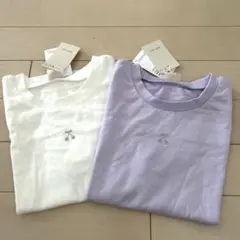 新品　プティマインAラインTシャツ　2枚セット110cm