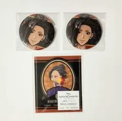 ツイステ クラブウェア カードケース カードコレクション 缶バッジ