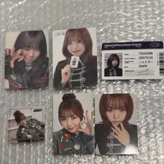 海老原鼓 トレカ ステッカー IDカード 花咲く道 封入 ME:I 4種 コンプ