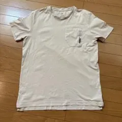 PUMA ポケット付きホワイト半袖Tシャツ
