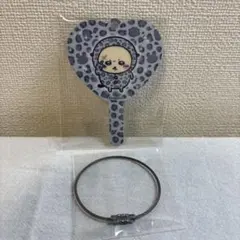 ちいかわトレーディングミニミラーキーホルダー　ラッコ