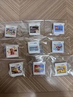 3DSソフトセット 全9本 マリオ マギ newフレンズ レゴ 逃走中