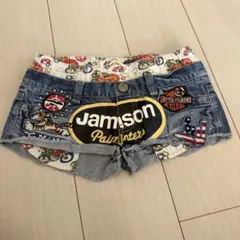 JAM デニムショートパンツ ハーフパンツ