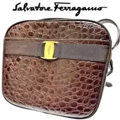 【※送料無料】Ferragamo - ヴィンテージ ショルダーバッグ ヴァラ