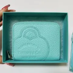 未使用 Tiffany & Co. ミントグリーン コインケース