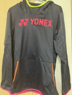 【新品未使用タグ付き】YONEX ソフトテニス フード付きパーカー　Oサイズ