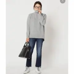 【未使用✨】ドゥーズィエムクラス ミドルゲージタートル ニット セーター