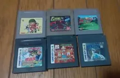 ゲームボーイソフト 6本セット　一部ジャンク品