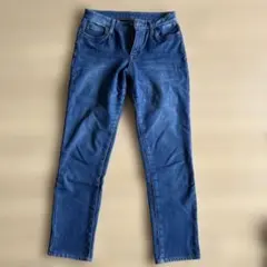 トップバリュー　スキニーデニムパンツ 青　61cm