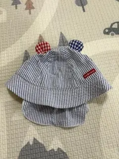 ホットビスケッツ ストライプ バケットハット