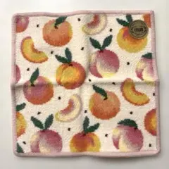 新品ラブラリーバイフェイラー　ピーチドットハンカチ