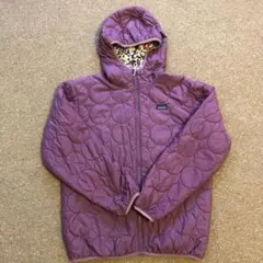 リバーシブル ダウンジャケット