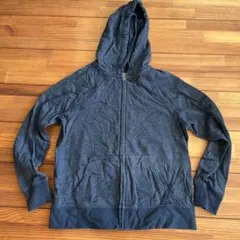 UNIQLO ネイビーフルジップパーカー XL