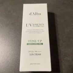 ダルバ　トーンアップサンリーム　緑　グリーン