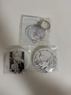 恋せよまやかし天使ども 缶バッジ ハート型アクリルキーホルダー 一刻