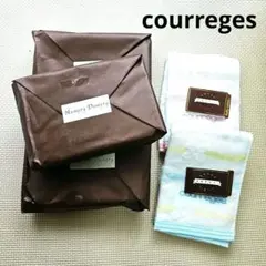 ギフト用にも◎新品未使用品✨courreges✨ハンドタオル 2枚入り4セット