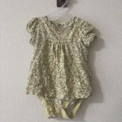 GAP ベビー ロンパース 6-12M 花柄　イエローのサムネイル