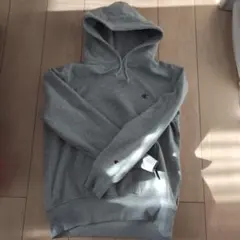 Champion グレー フード付きパーカー