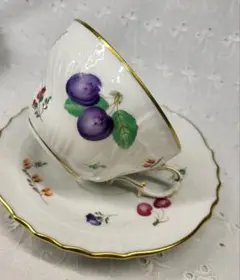 美品✨リチャードジノリ✨イタリアンフルーツ ベッキオフルーツ カップ&ソーサー①