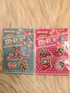 ✨️激レア品⭐️MEZZO PIANO⭐️刺繍ワッペンシール 平成レトロ