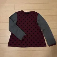 zuppa di zucca ドット柄 トレーナー