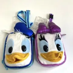 《タグ付き未使用品》ディズニーリゾート　ポシェット　ドナルド＆デイジー　ポーチ